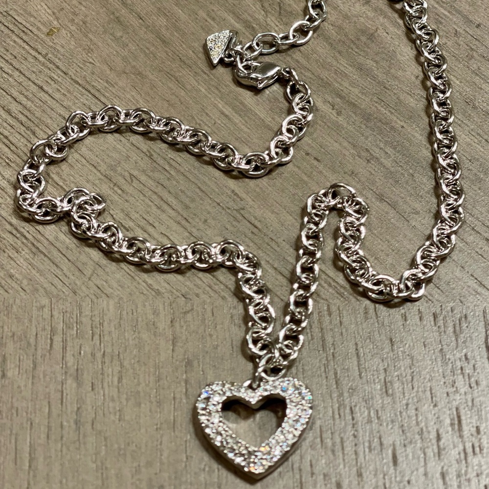 Swarovski 18” Heart Pendant Necklace
